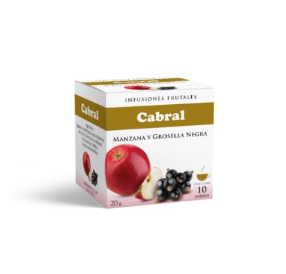 Té De Manzana Y Grosella Negra 10 Unidades