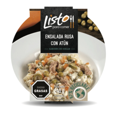 Ensalada Rusa Con Atún Listo Para Comer 240 G