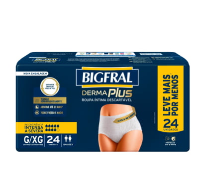 Pañales Para Adultos Bigfral Premium Pants G-xg 24 Unidades