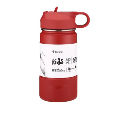 Botella Térmica Terrano Kids Roja 350 Ml