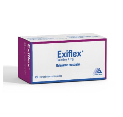 Exiflex 4 Mg 20 Comprimidos