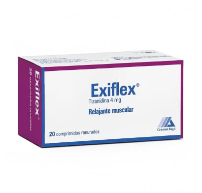 Exiflex 4 mg 20 Comprimidos