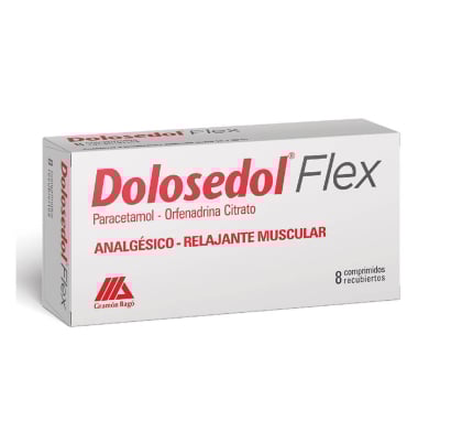 Analgésico Dolosedol Flex 8 Comprimidos