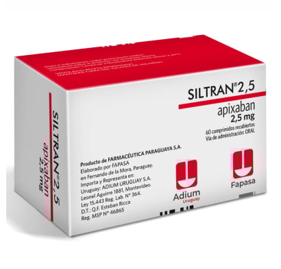 Siltran 2.5 Mg 60 Comprimidos
