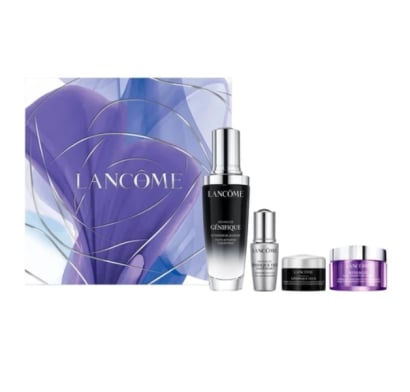 Set Minitallas Lancôme Génifique sérum 50 Ml+ Light Pearl 5ml + Eye Cream 5ml + Crema Peptide 15 Ml
