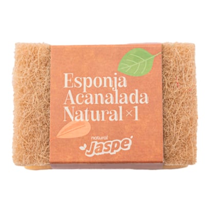 Esponja De Limpieza Jaspe Natural Acanalada 1 Unidad