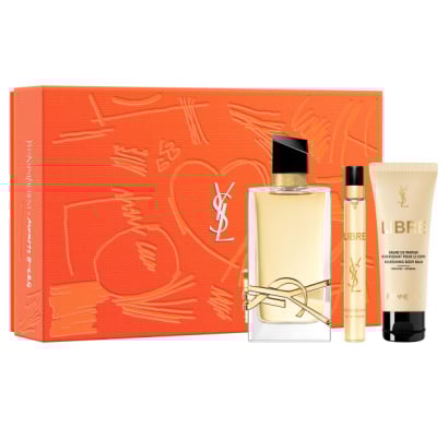 Cofre Yves Saint Laurent Perfume Libre Edp 90 Ml + Minitalla 10 Ml + Body Lotion 50 Ml
