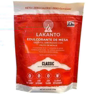 Edulcorante Lakanto Natural Keto Classic 235 G