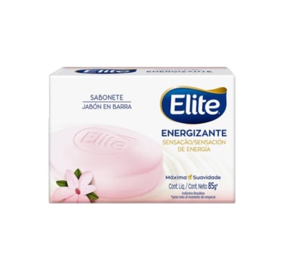 Jabón En Barra Elite Energizante 85 G