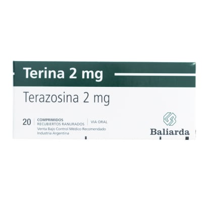 Terina 2 Mg 20 Comprimidos