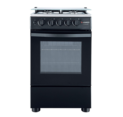 Cocina James C 506 Mnt A Gas 4 Hornallas Negra 