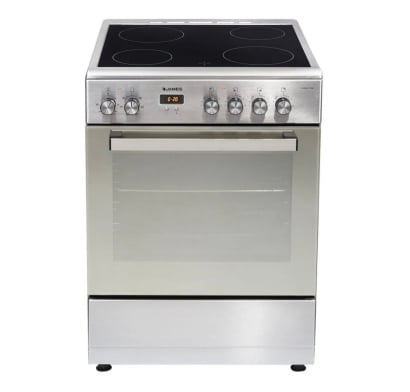 Cocina Eléctrica James C 203a Vitrocerámica Tks Inoxidable  