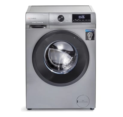 Lavarropas James Lr 8140 Inv 8 Kg Silver