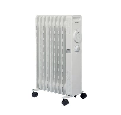 Radiador De Aceite Ra 2000w G2 Blanco 9 Elementos