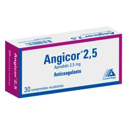 Angicor 2.5 Mg 30 Comprimidos