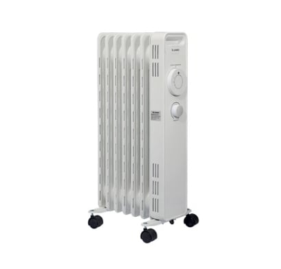 Radiador De Aceite James Ra 1500w G2 7 Elementos Blanco