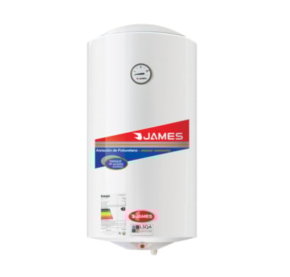 Termotanque James Línea Cilíndrica De Acero 110 L