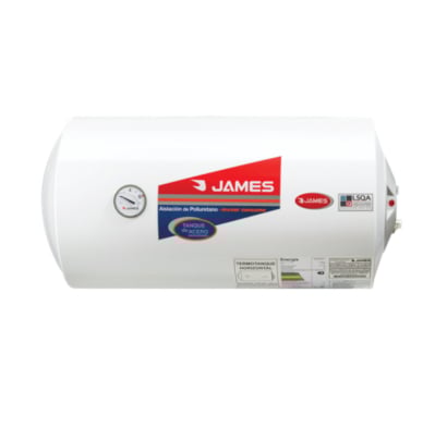 Termotanque James Línea Cilíndrica De Acero 60 L Horizontal 