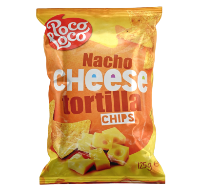 Nachos Poco Loco Queso 125 G
