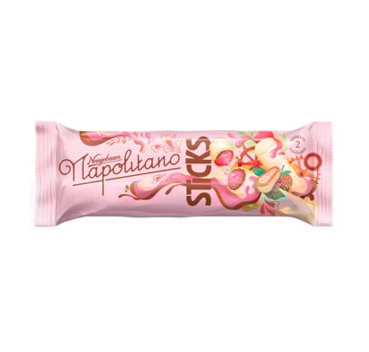 Barquillo Bibs Sticks Rellenos Napolitano 32 G