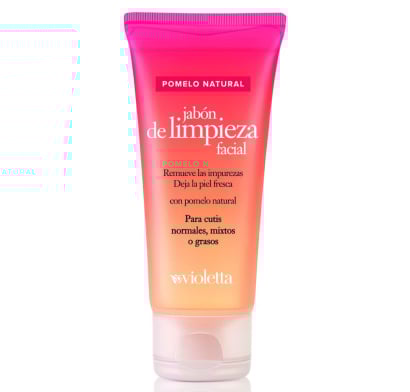 Jabón De Limpieza Facial Violetta Pomelo Natural 100 G