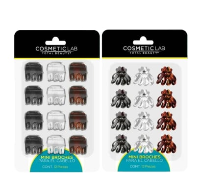 Mini Pinzas Para El Pelo Top 21 Unidades Diseños Surtidos