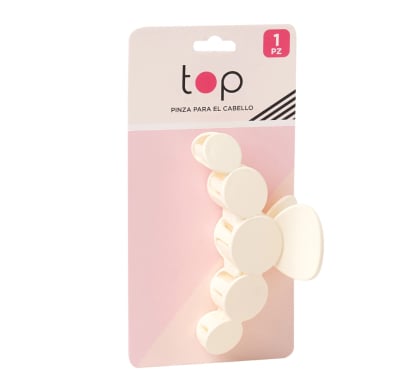 Pinza Para El Pelo Top Círculos Colores Surtidos  1 Unidad