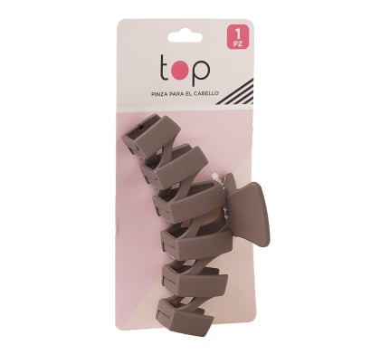 Pinza Para El Pelo Top 1 Unidad Colores Surtidos