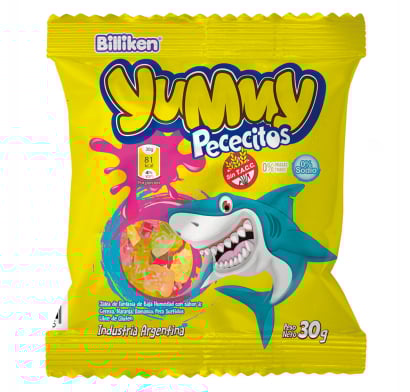 Gomitas Yummy Pececitos 30 g