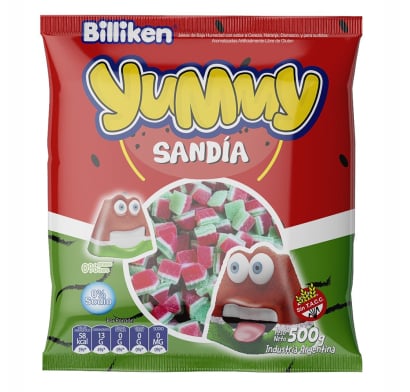 Gomitas  Yummy Sandías 500 g