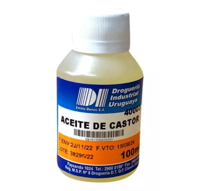 Aceite De Castor Ricino Diu 100 Ml