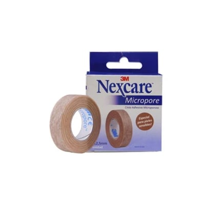 Cinta Leuco Micropore Nexcare Color Beige
