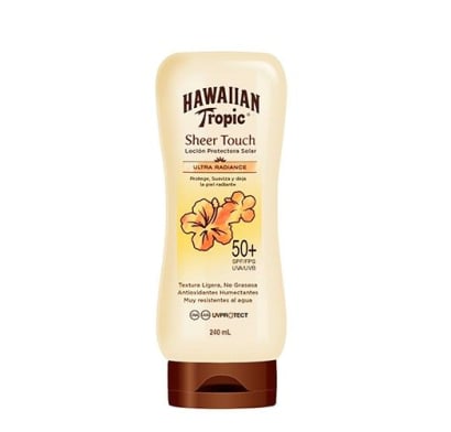 Protector Solar Hawaiian Tropic Loción Sheer Touch 