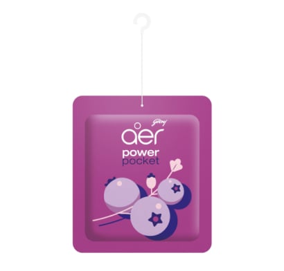 Aromatizante De Ambientes Aer Power Pocket Aroma Frutos Rojos 10 G