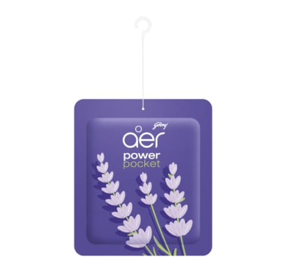 Aromatizante De Ambientes Aer Power Pocket Aroma Lavanda 10 G