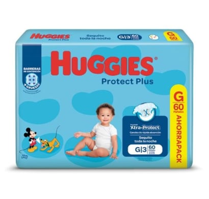 Pañales Huggies Protect Plus