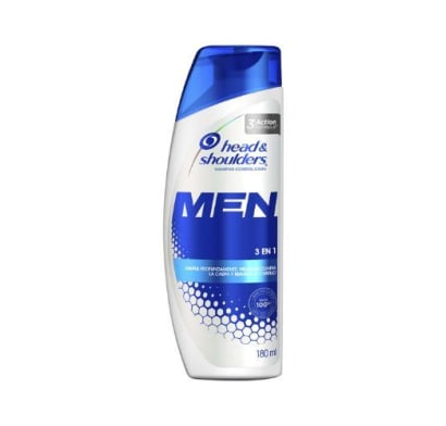 Shampoo Head & Shoulders 3 en 1 for Men 375 ml