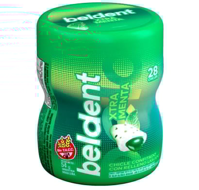 Chicle Beldent Xtra Menta 54 G