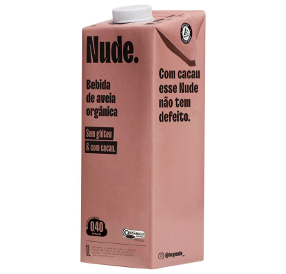 Leche De Avena Nude Cacao Orgánica 1 L