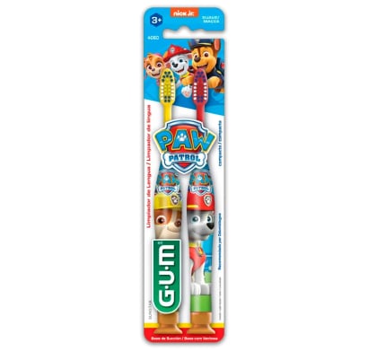 Cepillo De Dientes Gum Paw Patrol Suave 2 Unidades