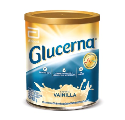 Suplemento Glucerna Polvo Sabor Vainilla 400 G