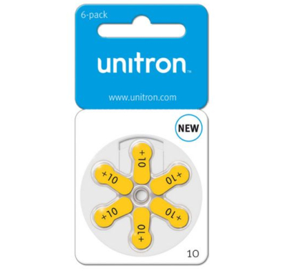 Pilas Unitron para Audífonos