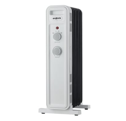 Radiador De Aceite Enxuta Raenx971 7 Elementos 1500 W Blanco