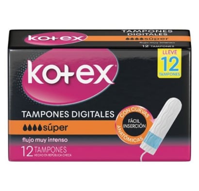 Tampones Kotex Super 