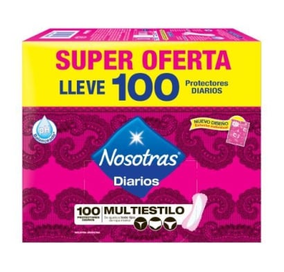 Protectores Diarios Nosotras Multiestilo