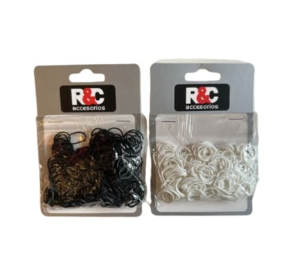 Gomitas Para El Pelo Elásticas R&c Para Trenzas Colores Surtidos