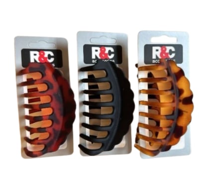 Pinza Para El Pelo R&c Cresta 1 Unidad Colores Surtidos