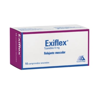 Exiflex 4 mg Comprimidos Ranurados