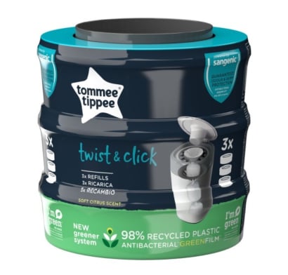 Repuesto Twist & Click Tommee Tippee 3 Unidades