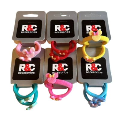 Colita R&c Mickey Colores 2 Unidades